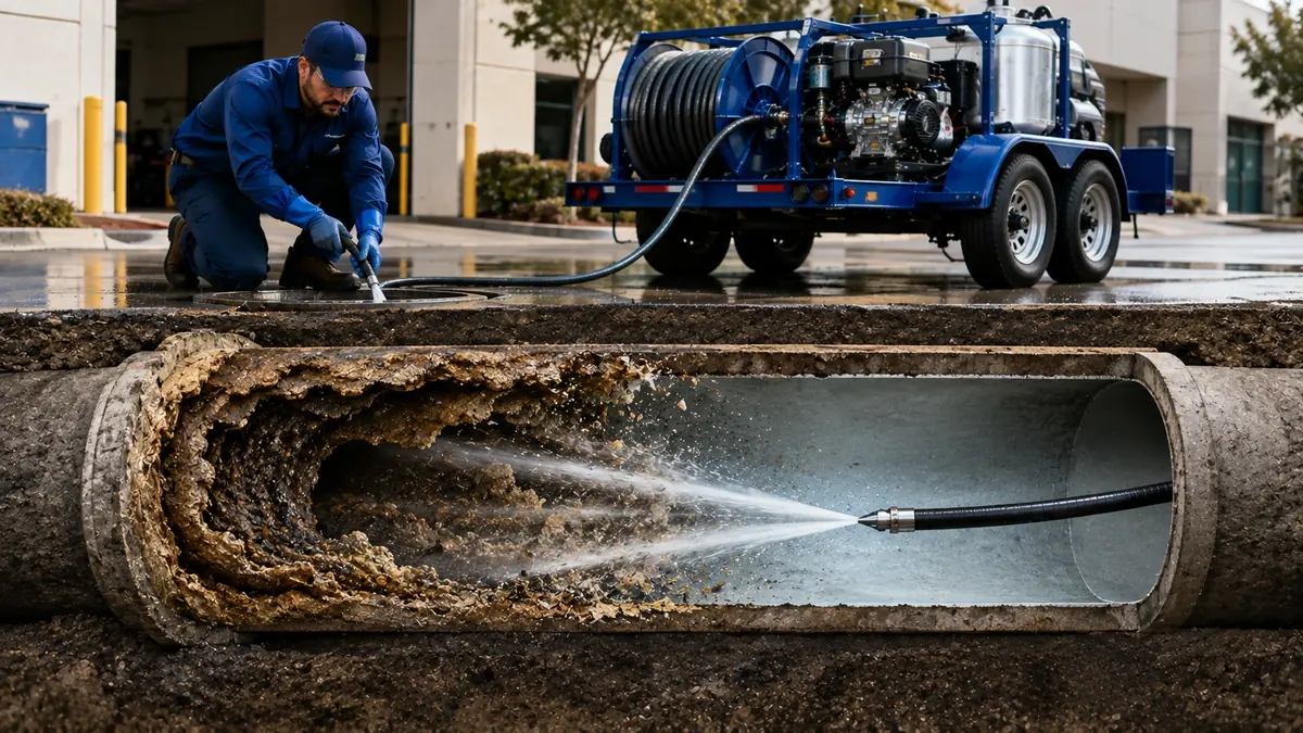Sewer Pipe Descaling in Richmond
